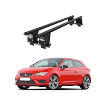 Royal Seat Leon 2009-2013 Uyumlu Siyah Kilitli Ara Atkı Port Bagaj Tavan Barı