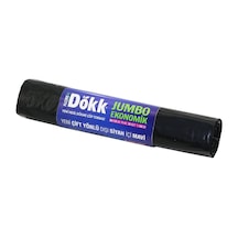 180 Adet Florex-619 Dökk Eco Jumbo Çift Yönlü 20pcs 80x110cm Çöp Torbası 9x20 180 5468