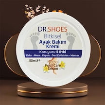 Dr.shoes Bitkisel Ayak Bakım Kremi - Ayak Koku Karşıtı Krem 50 Ml. Koruyucu 5 Etki Sku: Smg8690010424785