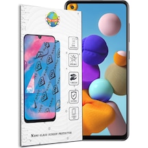 Samsung Uyumlu Galaxy A21S Nano Ekran Koruyucu Kırılmaz Esnek Cam