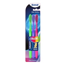Banat Galaxy Color 3lü Diş Fırçası