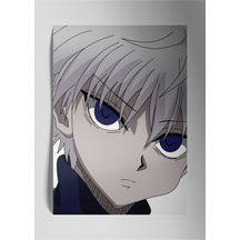Killua Zoldyck Hunter Anime - Metal Tablo