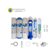 Purefer Açık Kasa Çift Sedimentli Sertifikalı 6li Filmtec Dupon Mebran Şeffaf 4lü Mineral