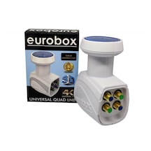 Eurobox 4 Çıkış 4 Bağımsız Çıkışlı Quad Dörtlü Hd 3D 4K Lnb