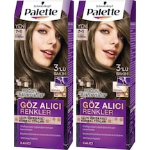 Palette Göz Alıcı Renkler 7 - 1 Küllü Kumral X 2 Adet
