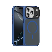 Joko Apple İphone 17 Pro Max Megane Magsafe Kapak - Lacivert