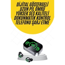 Kablosuz - 40 - Bluetooth Kulaklık Çift Telefon Destekli Powerbankli - Spt-gld - Dijital Göstergeli