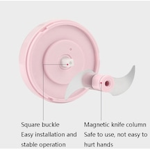 Pazly Cbtx Elektrikli Usb Şarjlı Kırma Sarımsak Soyma Cihazı, Kablosuz Mini Sarımsak Kesici Yeşil, Küçük Ve Hafif Yeşil
