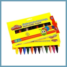 Bezos 12 Renk Extra Büyük Boy Crayon Mbt06
