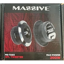 Massive Ms-ta83 Spl Tweeter 200 Watt Maximum Power Çift Fiyatı