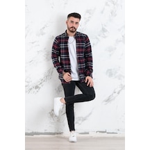 Advante Slimfit Erkek Ekoseli Oduncu Gömlek