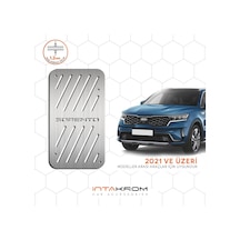 Kia Sorento Krom Ayak Dinlendirme Pedalı - 2021 Ve Üzeri