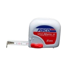 Fısco Uni-matic Iı Şerit Metre 5mtx19mm Stoplu - 10'li Paket Diğer