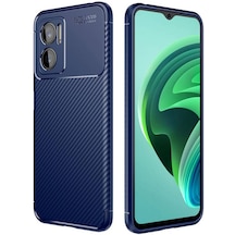 Nihcase Xiaomi Redmi Note 11e Kılıf Texture Negro Silikon Kapak