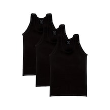 3'lü Paket Modal Erkek Atlet Siyah 11