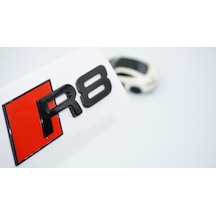 Dk Tuning R8 Bagaj Siyah 3m 3d Yazı Logo Audi İle Uyumlu