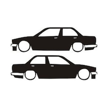 E 30 E30 Sticker Araç Yapıştırma Etiket