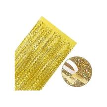 Metalize Dalgalı Hologramlı Gold Arka Fon Süs 100x200 Cm Tüm Yaşlar
