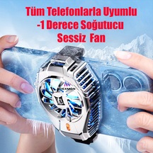 Tüm Telefonlarla Uyumlu Telefon Soğutucu Soğutma Fan Ultra Sessiz