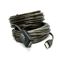 20 Metre Usb Uzatma Kablosu 20m Extension Cable Güçlendirilmiş Us