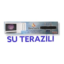 Led Tv Lcd Tv Duvar Askı Aparatı 94 140Cm 37 55 İnc Su Terazili