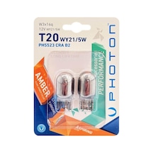 Photon T20 Chrome Wy21/5w 12v Natural Amber Blıster Ambalaj