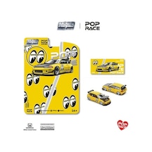 Pop Race 1/64 - Pandem Civic Eg6 Mooneyes - Pre010 Blister Paket