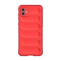 Samsung Galaxy A05 Kılıf Optimum Silikon - Kırmızı