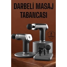 Drnds 4 Başlıklı Darbeli Şarjlı Masaj Aleti Tabancası Kablosuz Çok Renkli