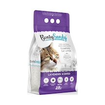 Bentysandy Lavanta Kokulu Kalın Taneli Bentonit Kedi Kumu 10 L