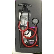 3M Littmann 5868 Classic III Stetoskop Bordo - Siyah
