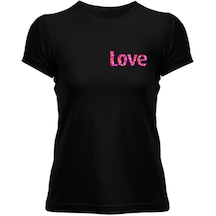14 Şubat Sevgililer Günü Love Kadın Tişört