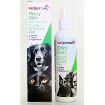 Vetoptimize Shiny Skin Sprey 100 Ml Kedi Köpek Tüy Parlatıcı, Düğüm Açıcı, Kuru Deri & Kaşıntı Karşıtı Veteriner Bakım Spreyi