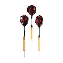 Delta Dart Oku 3'lü Set Çelik Uç + Pirinç Gövde+Renkli Kanat 24 G