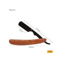 Manuel Eski Ustura Ustura Klasik Katlanır Bıçak Değiştirici Erkek İmitasyon Ahşap Tahıl Bıçak Tutucu Çift Taraflı Bıçak Yüz Bıçağı 04g Siyah Katlanır Ahşap Bıçak Sehpası Tek Bıçak Sehpası-katlanır Ahşap