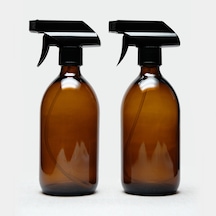 Trichi Design 500ml Amber Cam Sprey Şişe  2 Adet