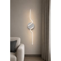 Kuno Modern Led Duvar Apliği Günışığı Gri