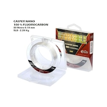 Captain Casper Nano %100 Fluoro Carbon Misina 50mt Standart - 0.45 Mm