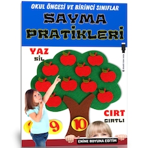 Okul Öncesi Ve Birinci Sınıflar Sayma Pratikleri