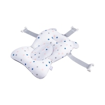 Gajeena Yeni Doğanlar İçin Yıkanma Ağı - Hafif Askıklı Banyo Matı - Küçük Boy Beyaz Yıldız Desenli