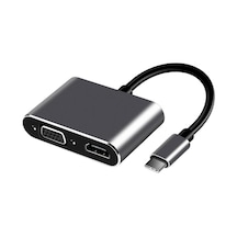 Frisby Fa-7678c Usb Tip-c Hdmi+vga Çevirici-199653