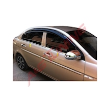 Hyundai Accent Era Krom Cam Çıtası Tk 2006 Üzeri 4Prç Paslanmaz Ç N11.4154