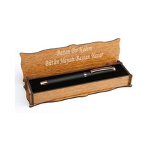 Mat Siyah Yüksek Kalite Roller Kalem Khr7870