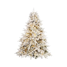 Ritter Karlı Yılbaşı Ağacı 240 Cm 4711 Dal 7800 Led Işıklı