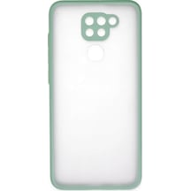 Newface - 987 - Xiaomi Redmi Note 9 Kılıf Montreal Silikon Kapak - Matxzngz - - Turkuaz