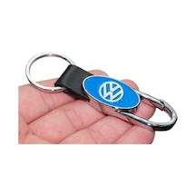 Dk Tuning Volkswagen Logo Deri Metal Anahtarlık