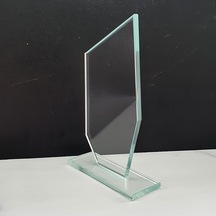 Decorita Plaket | Kristal Cam Plaket|Şekil-2|Baskısız|10'lu Takım