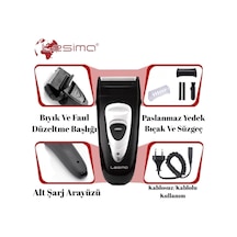 Ls-100 Gentelmen Serisi Sakal Yanak Tıraş Ve Faul Düzeltme Tıraş Makinesi