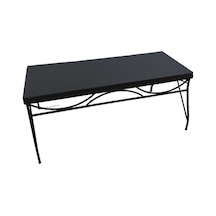 Bengimobilya Sandalye Benc Penyez Klasik Model Metal Çelik Siyah Fırın Siyah B (445403457)