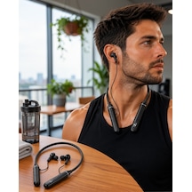 Boyun Tipi Kablosuz Bluetooth Kulaklık Uzun Pil Ömrü Diğer